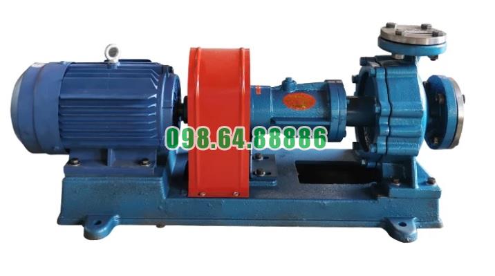 Bơm ly tâm dầu tải nhiệt RY40-25-200 lưu lượng 10 m3/h, công suất 4 kW, cột áp 50 m, tốc độ 2900 vòng/phút