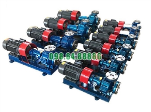 Bơm ly tâm chịu nhiệt RY100-65-200A lưu lượng 94 m3/h, công suất 22 kW, cột áp 44 m