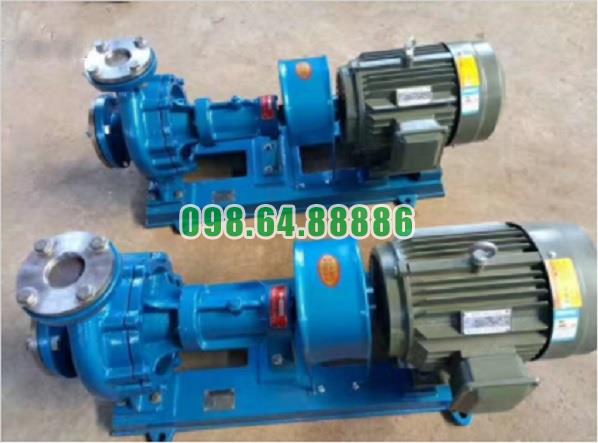 Bơm ly tâm dầu tải nhiệt RY50-32-160 cột áp 30 m, công suất 3 kW, lưu lượng 12.5 m3/h, tốc độ quay 2900 vòng/phút