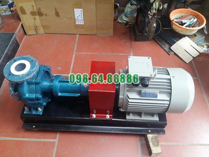 Bơm ly tâm dầu tải nhiệt RY80-50-250 lưu lượng 60 m3/h, công suất 22 kW, cột áp 72 m