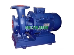 Bơm nước li tâm trục ngang model ISW32-200 lưu lượng từ 3.5 m3/h - 5.5 m3/h