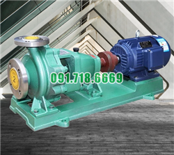 Đại lý máy bơm nước li tâm cánh hở IHK80-65-125 động cơ điện 5.5 kw